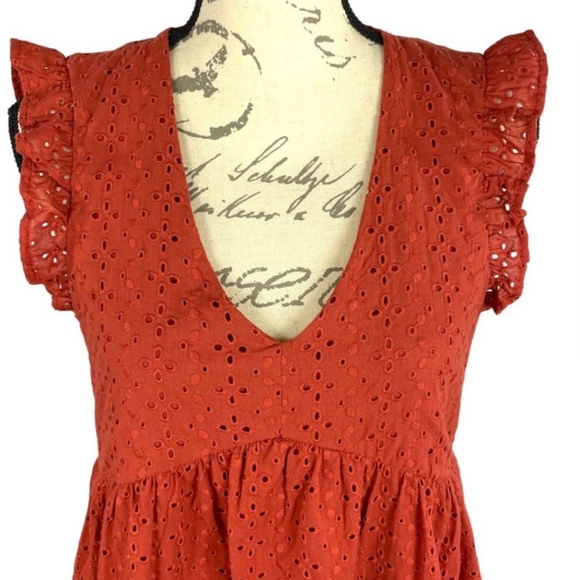 New Knox Rose Boho, Desert Red,sleeveless SummerDress NWT  Size M - Picture 8 of 14